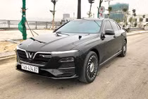 Vinfast Lux A 2.0 độ mâm Land Rover tại Quảng Ninh 