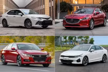 Toyota Camry doanh số giảm chạm đáy, Honda Accord tăng trưởng nhẹ