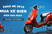 Xe điện Anbico khuyến mại "khủng" chào hè 2016