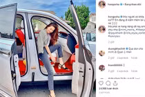 Hồ Ngọc Hà sang Mỹ lái Rolls-Royce Cullinan chạy Uber