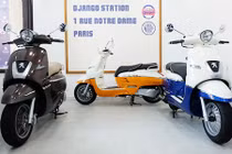 Peugeot Django 125 - đối thủ Vespa Primavera đến Hà Nội