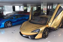 “Tình cũ” McLaren 12 tỷ của Cường Đô la bọc vàng siêu độc