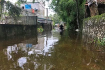 Sạt đê bối, người Hà Nam chèo thuyền chẳng khác gì Chương Mỹ