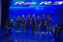 Cận cảnh bộ đôi xe môtô Yamaha R3/R25 phiên bản 2019 