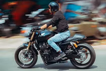 Honda CB400 cafe racer cực chất từ lò độ Tự Thanh Đa 