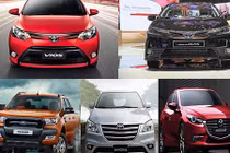 Điểm mặt ôtô bán chạy nhất tháng 5/2018 tại thị trường Việt