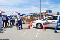 Honda Việt Nam đào tạo lái xe an toàn cho CSGT