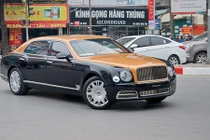 Xe sang Bentley Mulsanne thế hệ mới lăn bánh tại Hà Nội