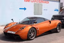 Siêu xe Pagani Huayra 80 tỷ đồng của Minh Nhựa ra biển số
