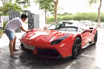 Ferrari 488 GTB biển "ngũ quý 5", độ khủng dưới 15 tỷ đồng?
