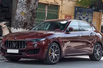 Xế sang Maserati Levante hơn 5 tỷ lăn bánh tại Hà Nội