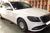 Chi 250 triệu độ mâm Mercedes S450L thành Maybach ở Hà Nội 