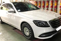 Chi 250 triệu độ mâm Mercedes S450L thành Maybach ở Hà Nội 