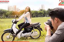 HVN ra xe máy phiên bản đặc biệt 20 năm làm quà tặng