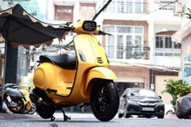 Dân chơi Sài Gòn chi gần trăm triệu độ Piaggio Vespa Sprint