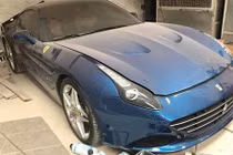 Sát Tết, siêu xe Ferrari 13,5 tỷ vẫn bị "bỏ xó" ở Hải Phòng