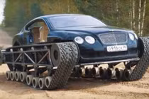 Xe siêu sang Bentley Continental GT "phiên bản xe tăng"