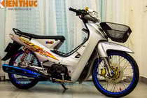 “Xế cỏ” Honda Wave 100 độ phụ kiện khủng tại VN
