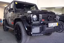 Siêu SUV Mercedes-AMG G63 mạ vàng đầy “sang chảnh"