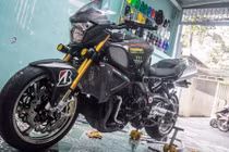 Chi tiết siêu môtô Suzuki B-King “độ khủng” tại Sài Gòn