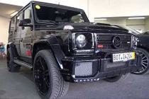 Siêu SUV Mercedes-AMG G63 mạ vàng đầy “sang chảnh"