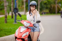 Xe ga học sinh Kymco Candy Hi 50 giá 23 triệu đồng