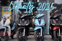 Cận cảnh Piaggio Liberty 2025 từ 57,5 triệu đồng tại Hà Nội