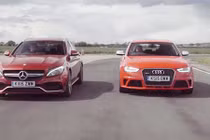 Mercedes C63 AMG Estate đọ sức với Audi RS4 Avant