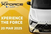 Mitsubishi Xforce HEV 2025 lộ diện, giá bán khoảng 523 triệu đồng