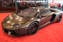 Ngắm “siêu bò” Lamborghini Aventador đội lốt rắn cực độc