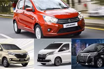 Top ôtô "ế chổng vó" tại Việt Nam - đủ anh tài xe Nhật