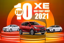 Top 10 xe ôtô bán chạy nhất Việt Nam năm 2021