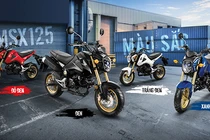 Honda Việt Nam tặng "đồ chơi" cho khách hàng mua MSX 125cc