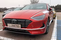 Hyundai Sonata 2020 mới lần đầu tiên lăn bánh trên phố