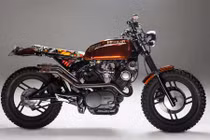 Yamaha Virago 750 "lột xác" phong cách Scrambler siêu chất