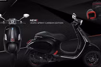 Chi tiết Vespa Sprint Carbon mới giá 76,5 triệu tại VN