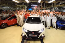 Honda Civic Type R chính thức được sản xuất
