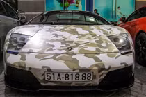 Lamborghini Murcielago phong cách "nhà binh" tại Việt Nam
