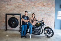 Phan Hiển tậu Harley-Davidson giá 849 triệu, sau 3 HC Vàng SEA Games