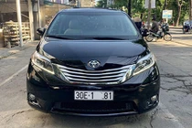 Xe Toyota Sienna “dùng chán” bán vẫn hơn 3 tỷ tại Hà Nội