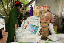 Mua hạt nêm Trung Quốc về làm giả nhãn hiệu Miwon, Knorr