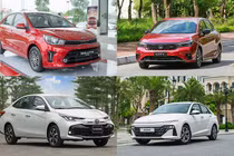 Top sedan hạng B "giá mềm" tại Việt Nam, Honda City gây bất ngờ