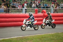 Xem dàn "xế nổ" Honda đốt cháy sân vận động Bà Rịa