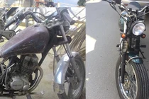 Thợ Sài Gòn độ môtô “đồng nát” thành tracker siêu đẹp 