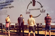 Ý tưởng táo bạo: Xin nước tiểu đưa vào dây chuyền làm bia