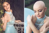 Gái trẻ xinh như búp bê cạo trọc đầu và sự thật bất ngờ