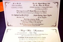 Rò rỉ thiệp cưới của siêu mẫu Ngọc Quyên