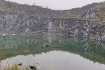 Hà Nội: Cận cảnh mỏ đá bị Công ty Thuận Phát bỏ rơi, không hoàn nguyên