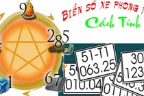 Tính biển số xe đẹp theo phong thủy hút tài lộc