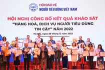 Công bố “Hàng hóa, dịch vụ người tiêu dùng tin cậy” năm 2022